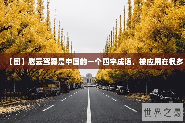 【图】腾云驾雾是中国的一个四字成语，被应用在很多