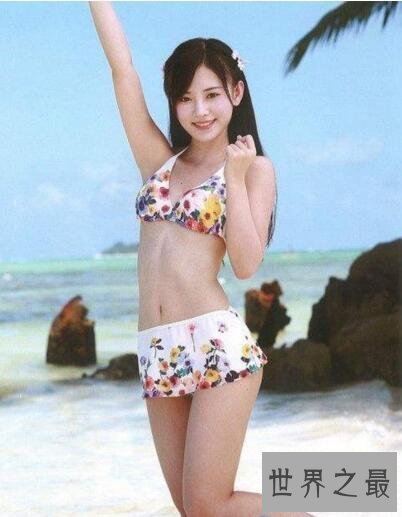 【图】四千年第一美女鞠婧祎比基尼照，她的胸竟能可