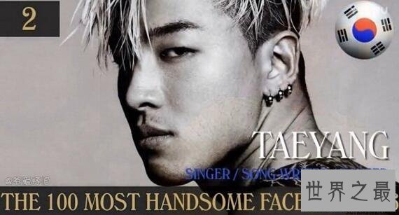 【图】2017寰球最帅100人，中国最帅是高以翔(第7名)