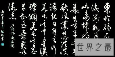 【图】中国最狂野的书法——草书