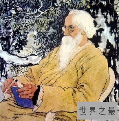 【图】亚洲第一位诺贝尔文学奖获得者：最平凡的泰戈