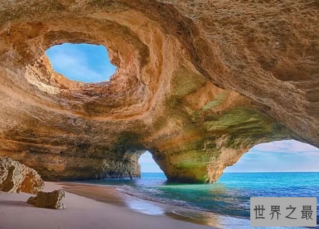 葡萄牙阿尔加维洞穴