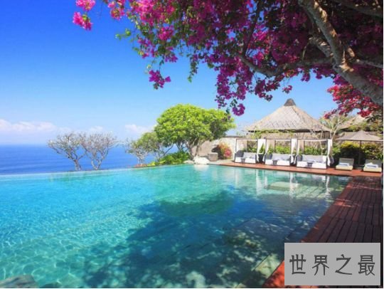 巴厘岛的人造景色