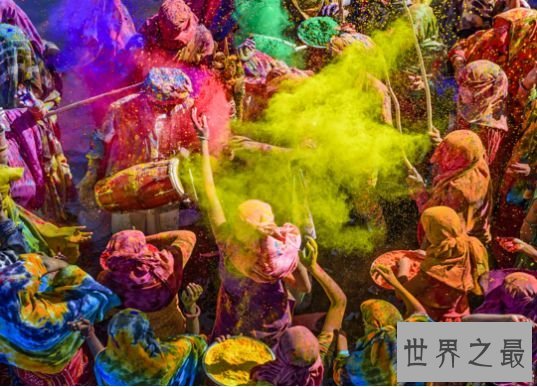 5.印度:洒红节 5.印度:洒红节