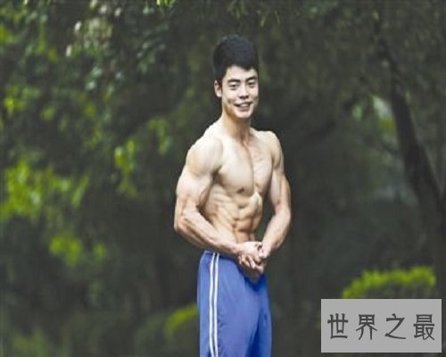 【图】世界上100米向前倒立行走最快的人-张爽