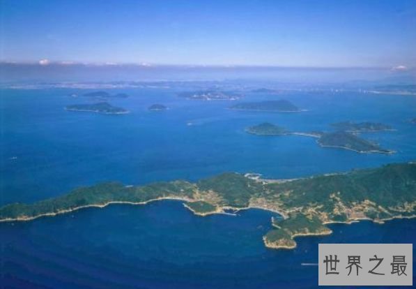 世界上最窄的海峡 不到十米的土渊海峡