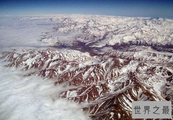 世界上最长的山脉 比秦岭长六倍