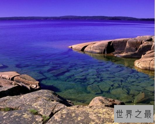 世界上最大的咸水湖 苏必利尔湖