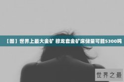 【图】世界上最大金矿 穆龙套金矿床储量可能5300吨