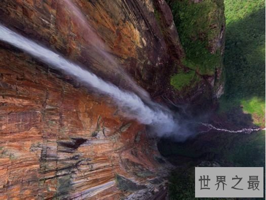 1.世界上落差最大的瀑布：安赫尔瀑布
