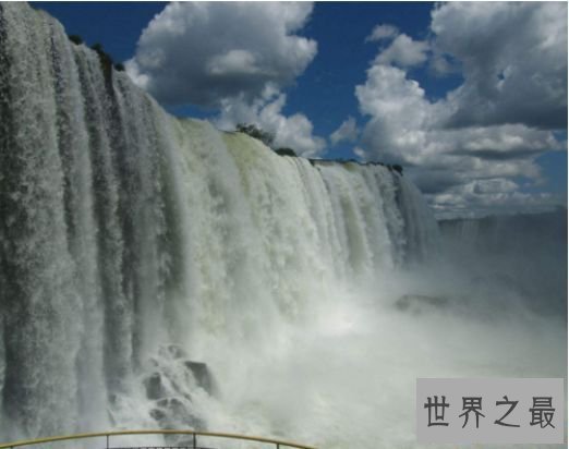 2.世界上最宽的瀑布：伊瓜苏瀑布