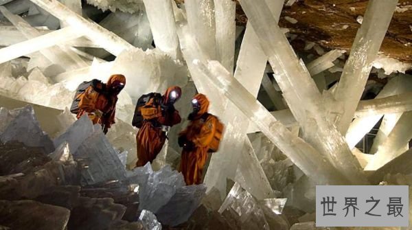 世界上最大的水晶洞穴 高温高湿度的生命禁区
