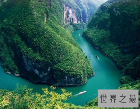 迂回惊险的西陵峡