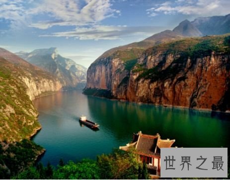 雄伟险恶的瞿塘峡