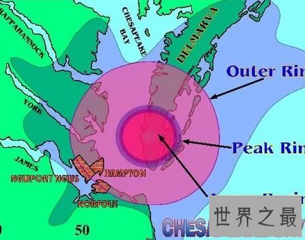 【图】世界上最大陨石坑 直径达300公里