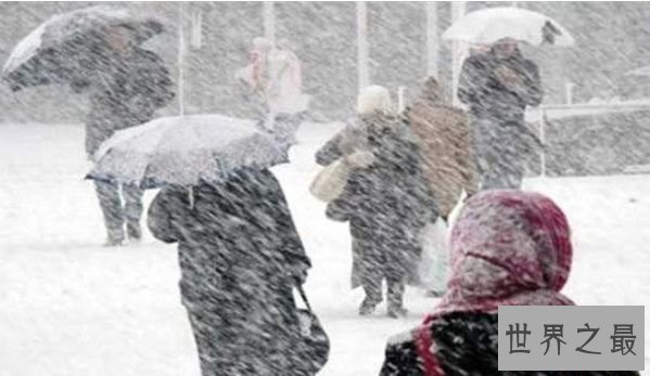 世界上最大的暴风雪 冰河期间的历史再现