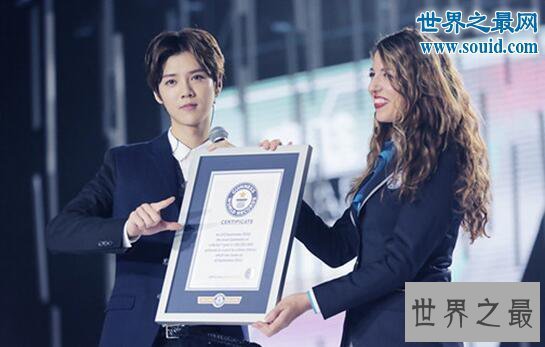 【图】微博上最多评论的博文，鹿晗一条微博1亿多评论