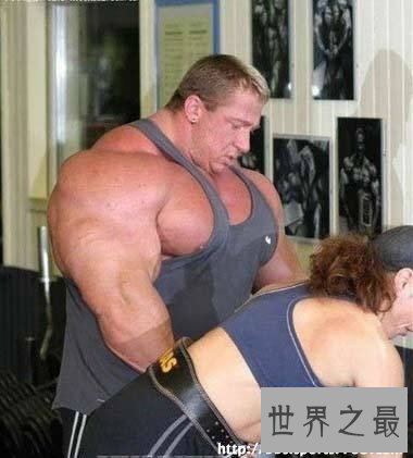【图】世界上最强健的人，史上最强肌肉男(胸比头大