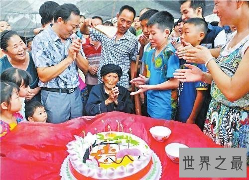 【图】世界最长寿女性付素清老人去世，享年119岁一家