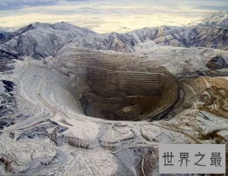 世界上最大的铜矿 宾汉峡谷铜矿开采成为美国版的愚公移山