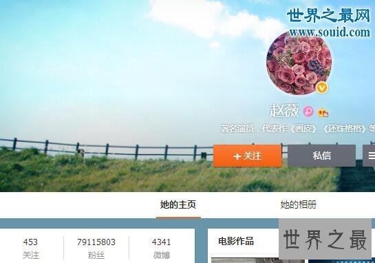 【图】新浪微博粉丝排行榜，微博女王易主谢娜(8702万