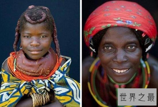 【图】世界上最脏的女人，安哥拉部落女人用牛粪洗头