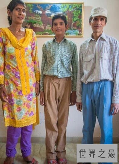【图】世界上最高的儿童，印度男孩卡兰·辛格(8岁2米