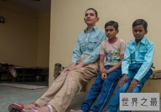 【图】世界上最高的儿童，印度男孩卡兰·辛格(8岁2米