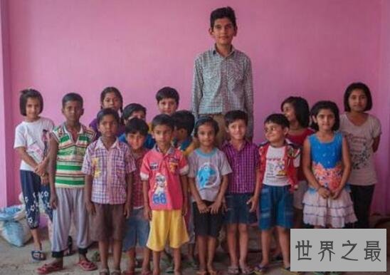 【图】世界上最高的儿童，印度男孩卡兰·辛格(8岁2米