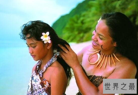 【图】最强健的民族萨摩亚人，族中女性对中国人情有