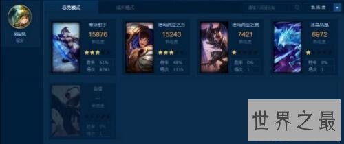 【图】LOL最专情的玩家，排了1.6万场只玩艾希和盖伦