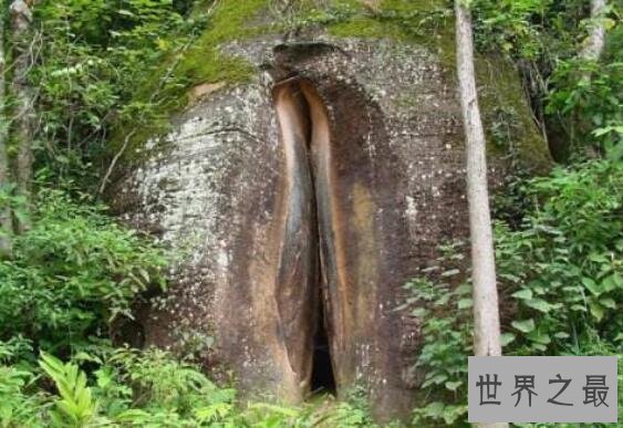 【图】丹霞山阴元石，被称世界上最大的＂阴DAO＂(高