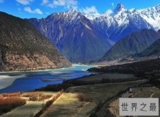 【图】世界上最深的峡谷雅鲁藏布江大峡谷 六千多米深