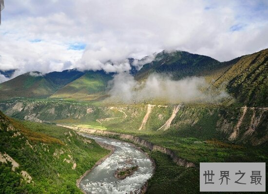 【图】世界上最深的峡谷雅鲁藏布江大峡谷 六千多米深
