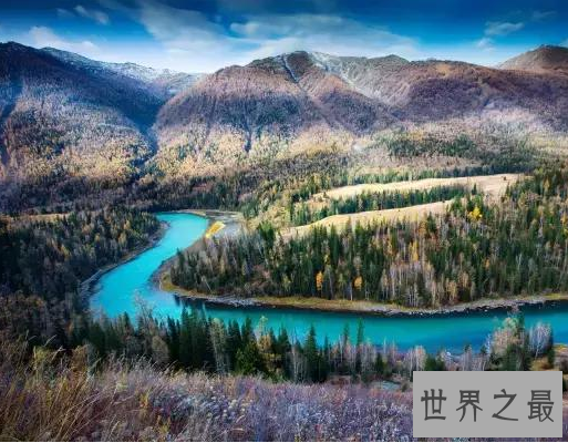 【图】变色湖之喀纳斯湖，东南边陲的蓝色大宝石