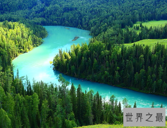 【图】变色湖之喀纳斯湖，东南边陲的蓝色大宝石