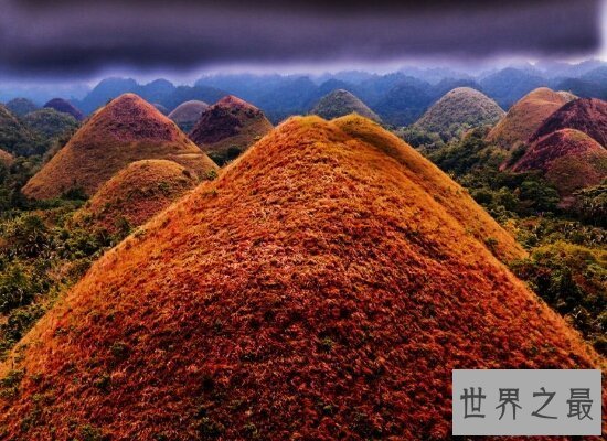 【图】菲律宾最奇怪的山 巧克力山（夏天会人造变色