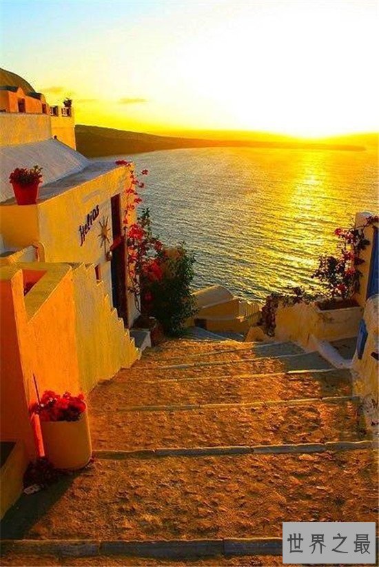 【图】圣托里尼岛如画般漂亮 仿佛置身于童话中