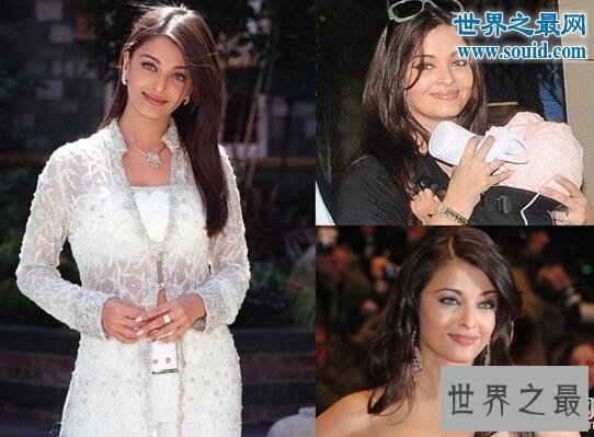 【图】印度第一美女艾西瓦娅，婚后身体发福（对比图