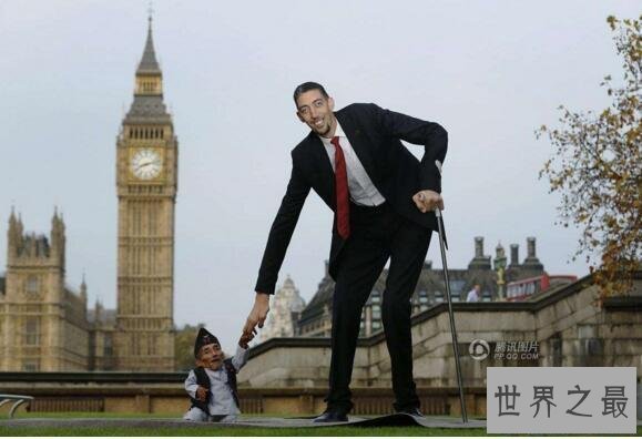 【图】世界上最高的人苏尔坦·科森，纪录保持者(2.47米