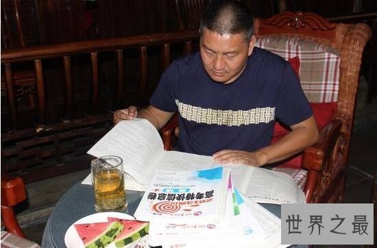 【图】高考最牛钉子户梁实，50岁参考21次终于过二本线