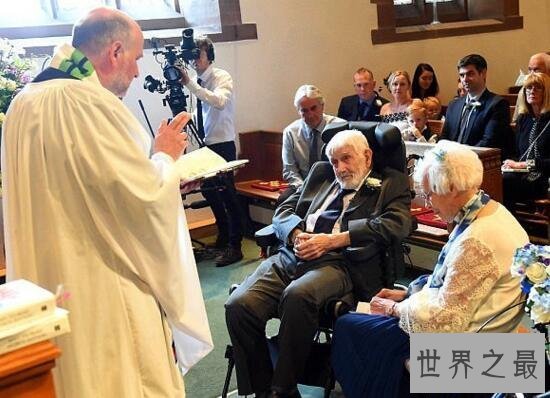 【图】世界上最老的新婚夫妇，年龄加起来超过188岁