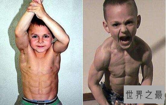 【图】世界最强健男孩，朱利亚诺·斯特勒(3岁全身肌肉