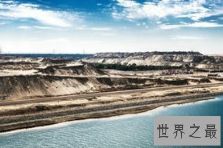 【图】苏伊士运河衔接了亚洲与非洲 是一条重要的海上
