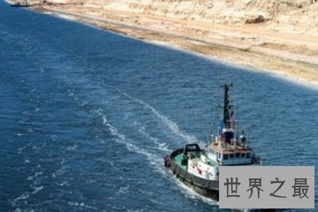 【图】苏伊士运河衔接了亚洲与非洲 是一条重要的海上