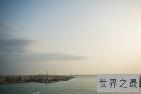 【图】苏伊士运河衔接了亚洲与非洲 是一条重要的海上