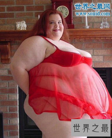【图】世界上最胖的女人，罗莎莉·布拉德福德(重1108斤