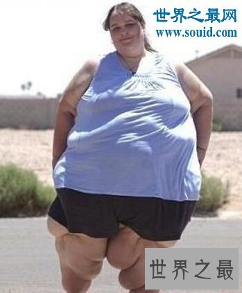 【图】世界上最胖的女人，罗莎莉·布拉德福德(重1108斤