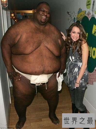 【图】世界上最重的静止员曼尼·亚伯勒，巅峰时重达
