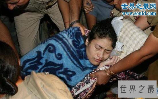 【图】世界上绝食最久的人，伊洛姆·沙尔米拉绝食16年